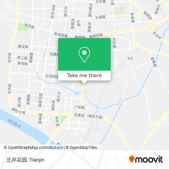 北岸花园 map