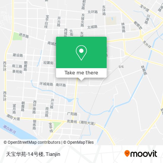 天宝华苑-14号楼 map