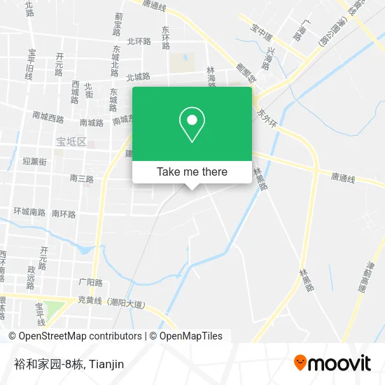 裕和家园-8栋 map