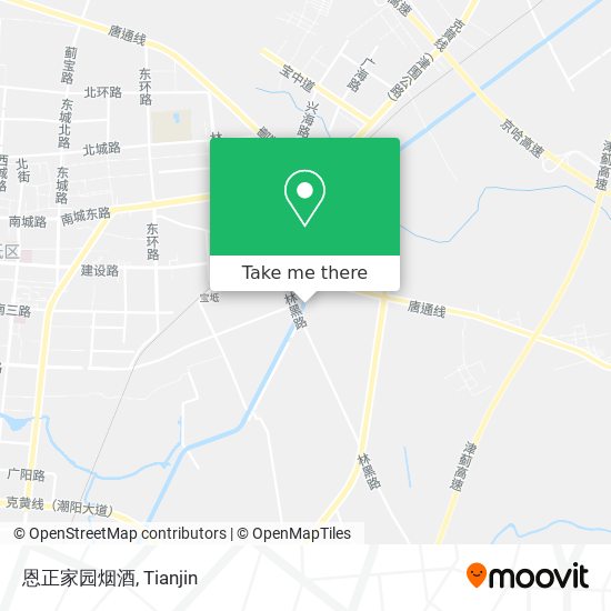 恩正家园烟酒 map