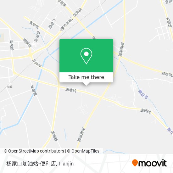 杨家口加油站-便利店 map