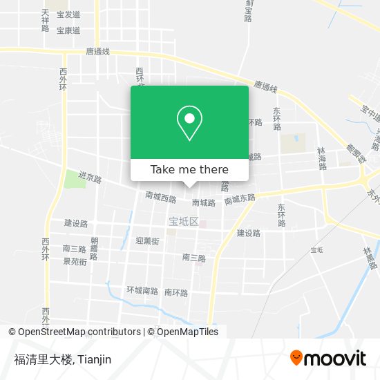 福清里大楼 map