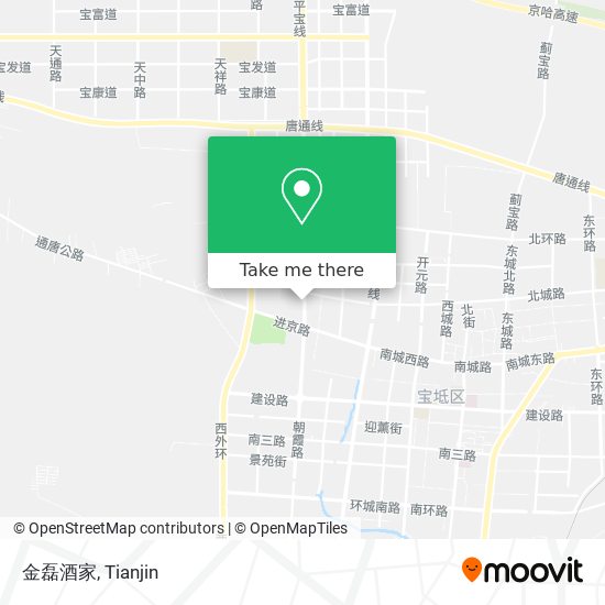 金磊酒家 map