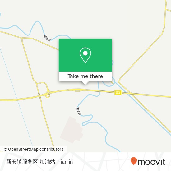 新安镇服务区-加油站 map