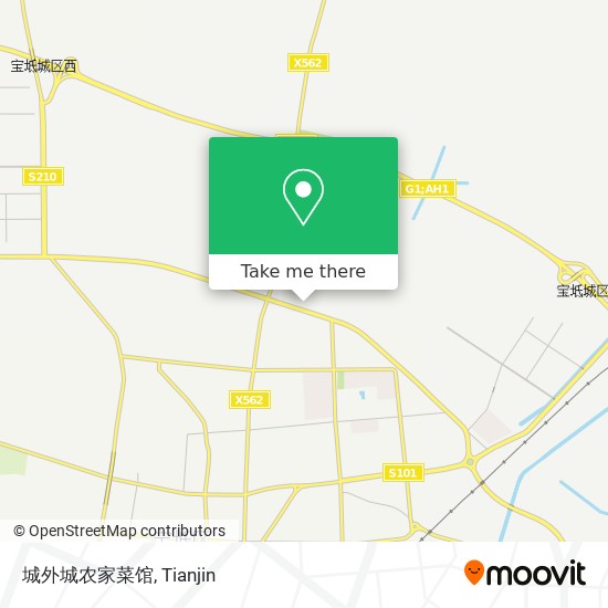 城外城农家菜馆 map