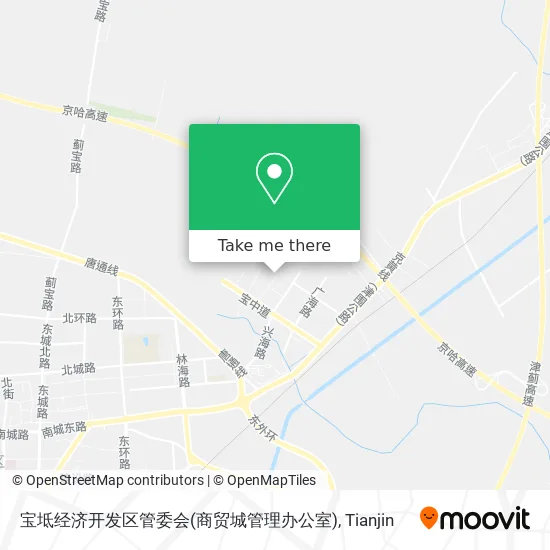 宝坻经济开发区管委会(商贸城管理办公室) map