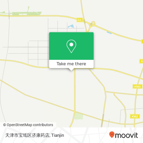 天津市宝坻区济康药店 map