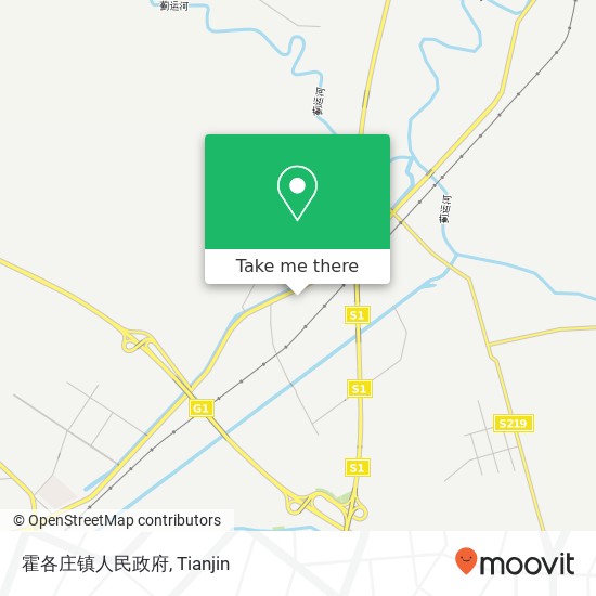 霍各庄镇人民政府 map