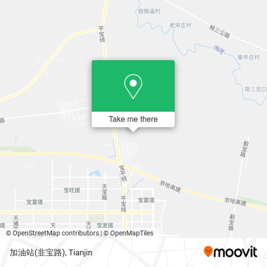 加油站(韭宝路) map