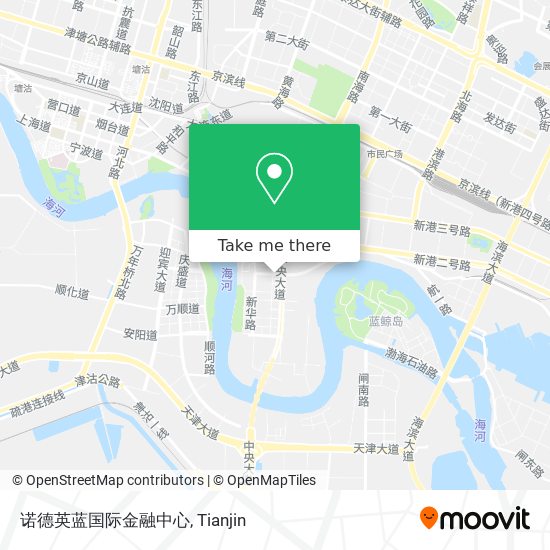 诺德英蓝国际金融中心 map