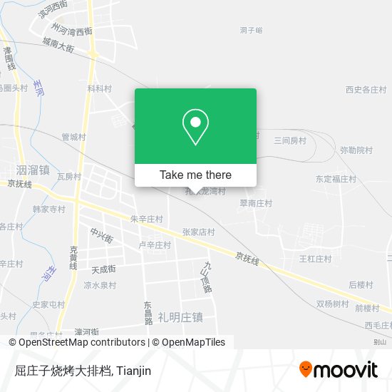 屈庄子烧烤大排档 map