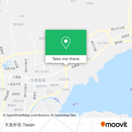 天英外语 map