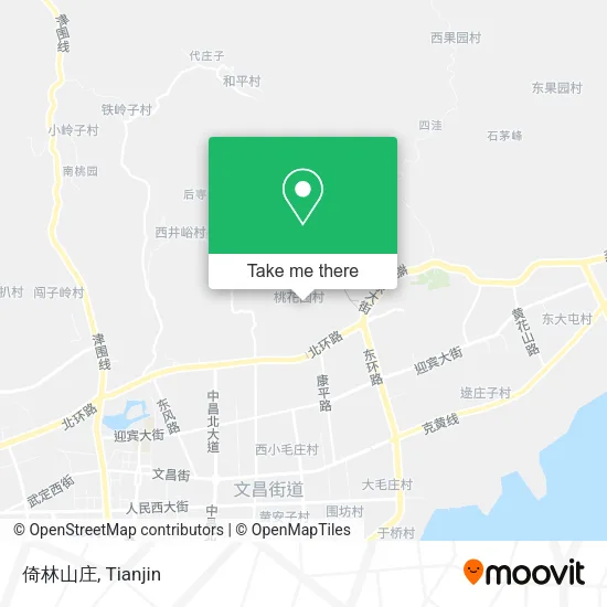 倚林山庄 map