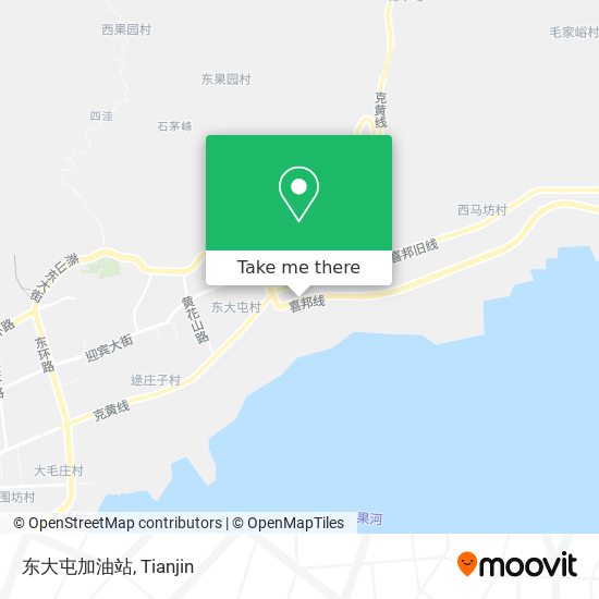 东大屯加油站 map