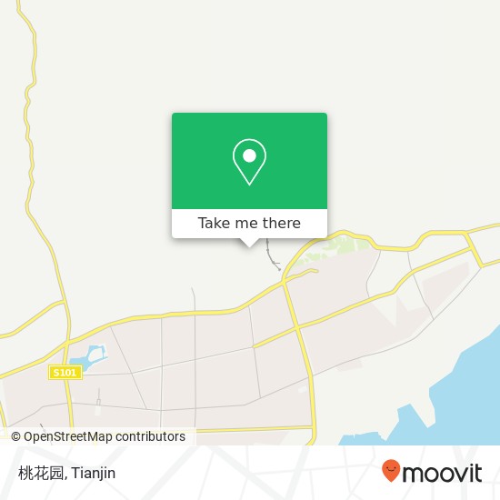 桃花园 map