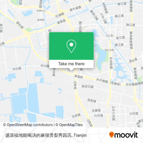 盛源福地能喝汤的麻辣烫梨秀园店 map