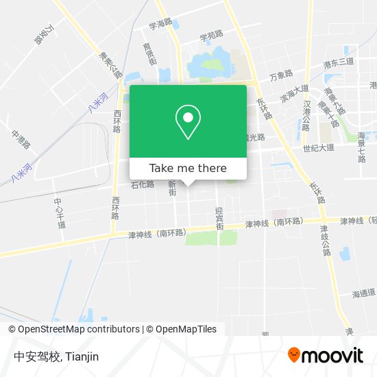 中安驾校 map