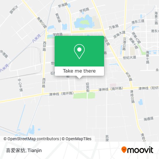 喜爱家纺 map