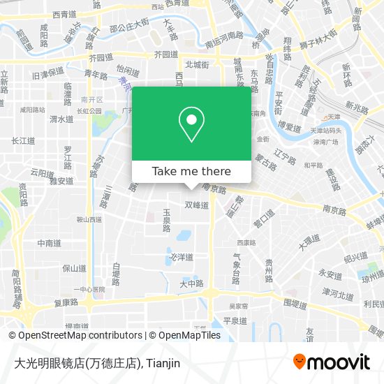 大光明眼镜店(万德庄店) map