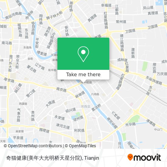 奇猫健康(美年大光明桥天星分院) map