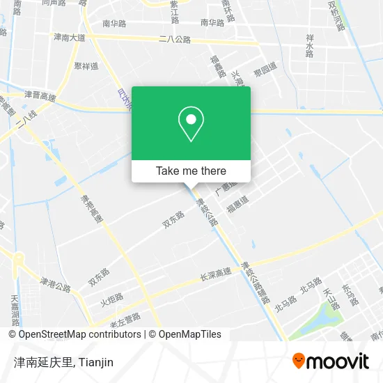 津南延庆里 map