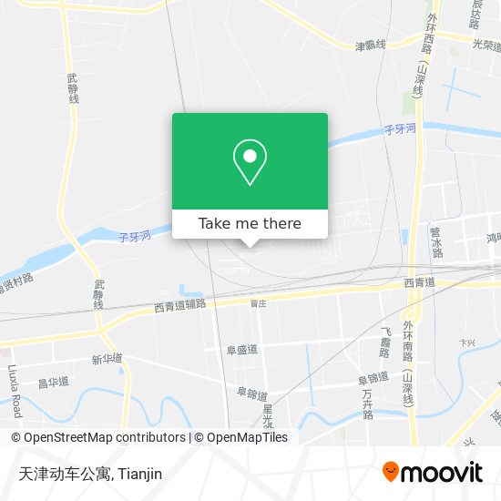 天津动车公寓 map