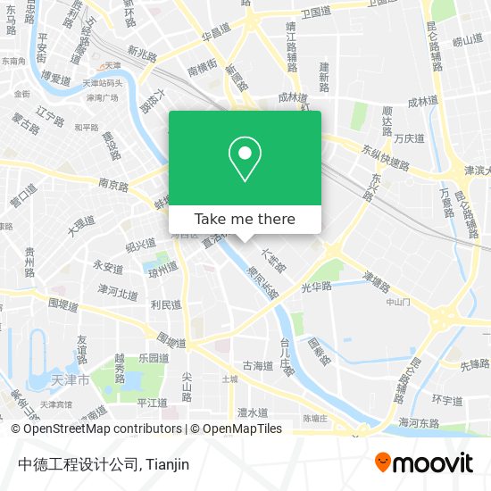 中德工程设计公司 map