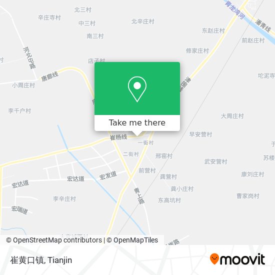 崔黄口镇 map