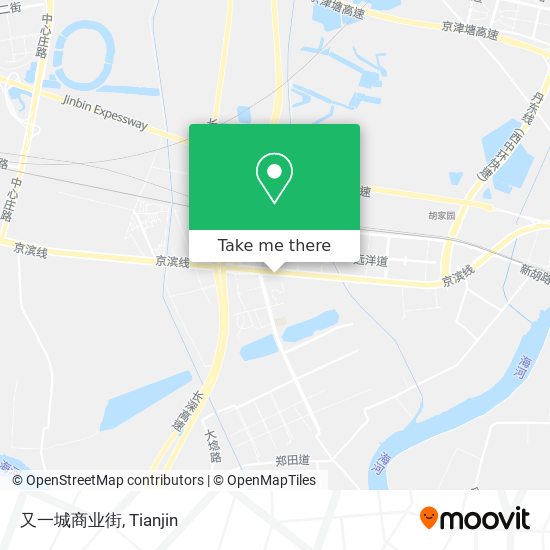 又一城商业街 map