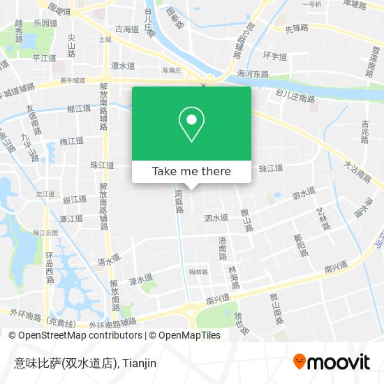 意味比萨(双水道店) map