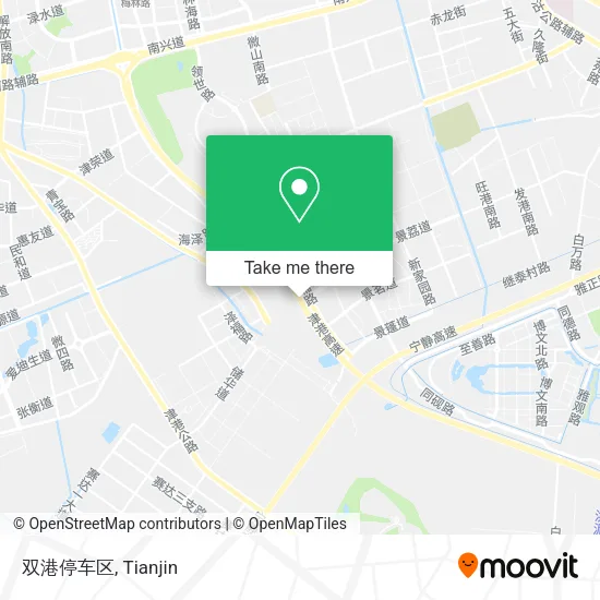 双港停车区 map