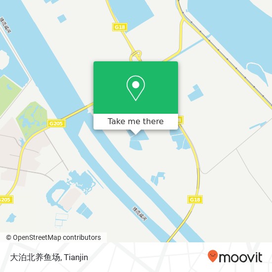 大泊北养鱼场 map