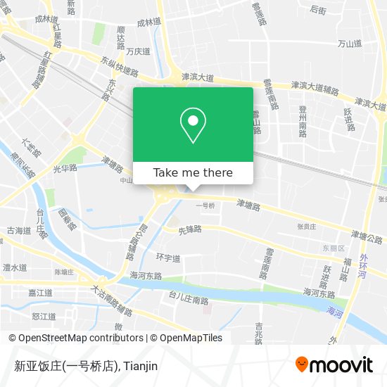 新亚饭庄(一号桥店) map