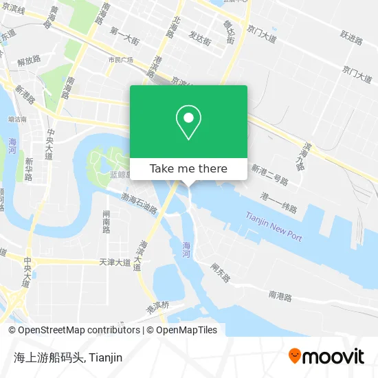 海上游船码头 map