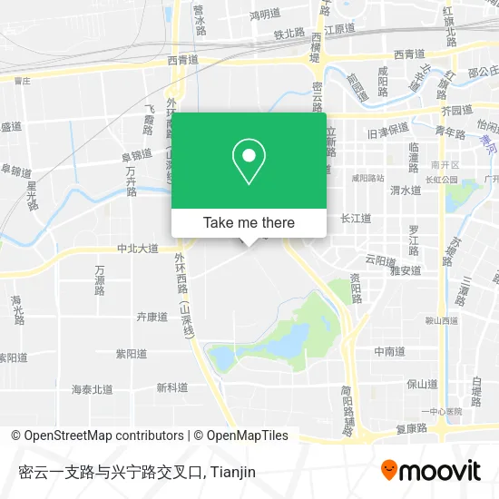 密云一支路与兴宁路交叉口 map