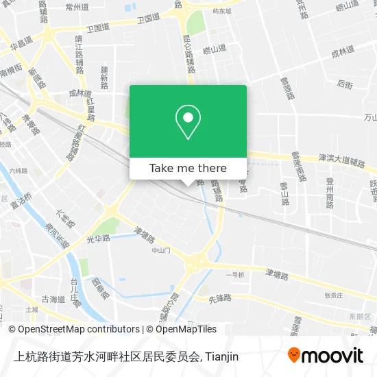 上杭路街道芳水河畔社区居民委员会 map