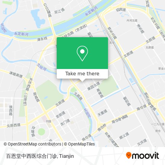 百恩堂中西医综合门诊 map