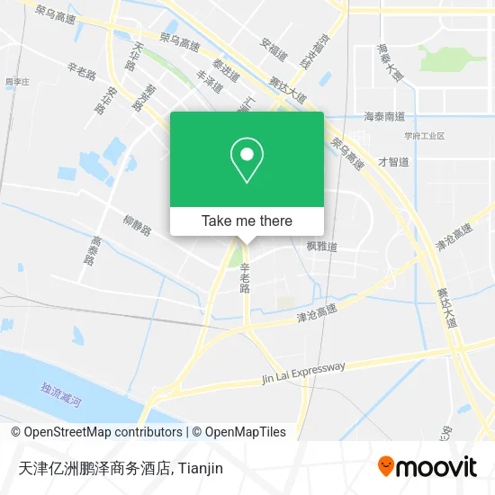 天津亿洲鹏泽商务酒店 map