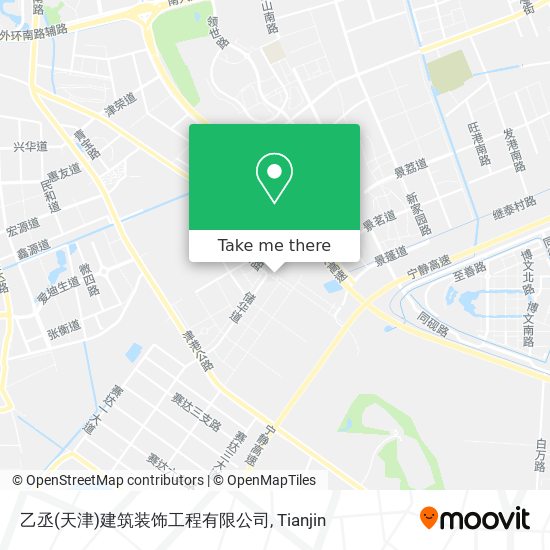 乙丞(天津)建筑装饰工程有限公司 map