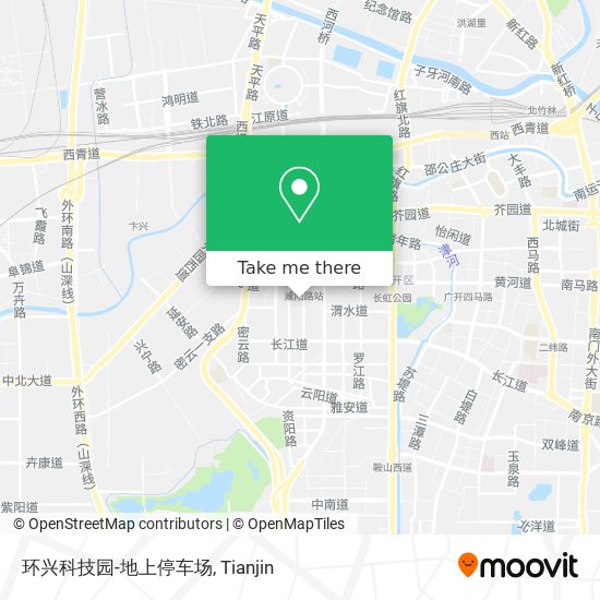 环兴科技园-地上停车场 map