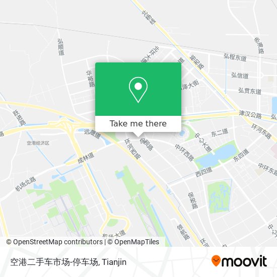 空港二手车市场-停车场 map