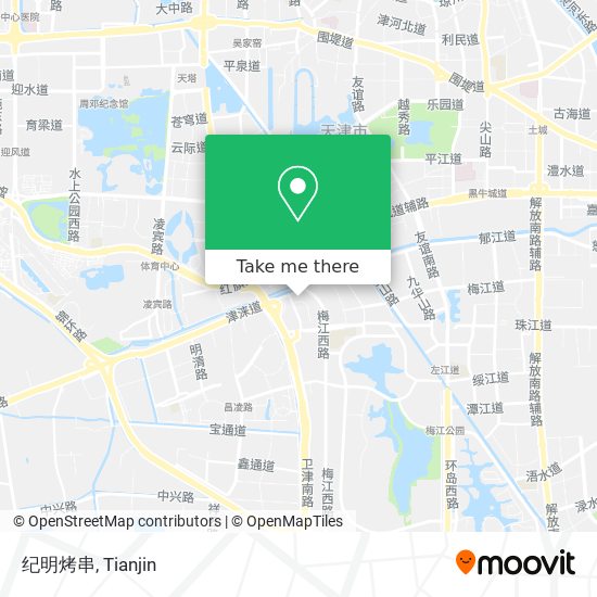 纪明烤串 map