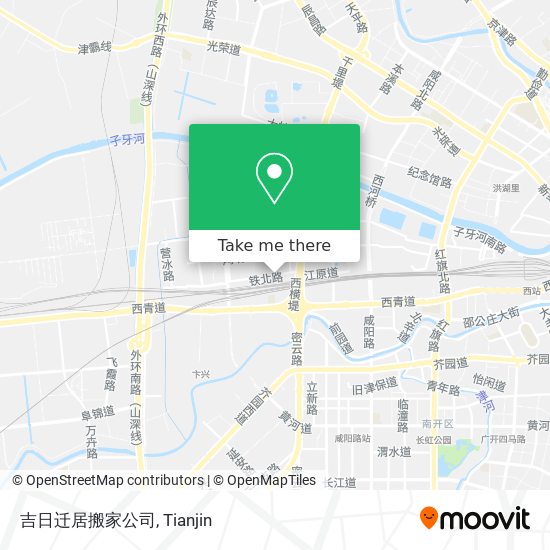 吉日迁居搬家公司 map