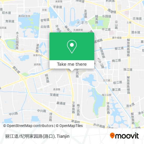 丽江道/纪明家园路(路口) map