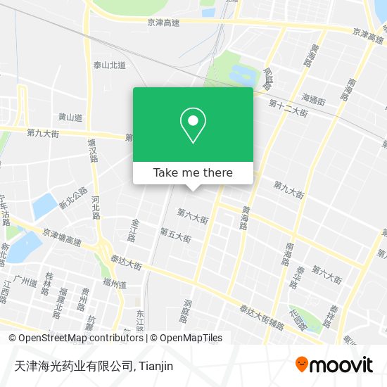 天津海光药业有限公司 map