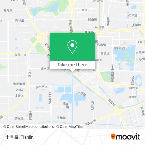 十号桥 map