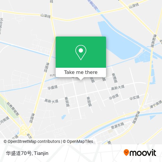 华盛道70号 map