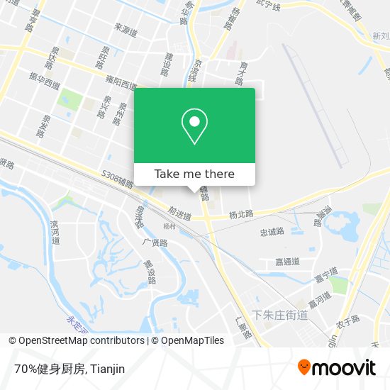 70%健身厨房 map