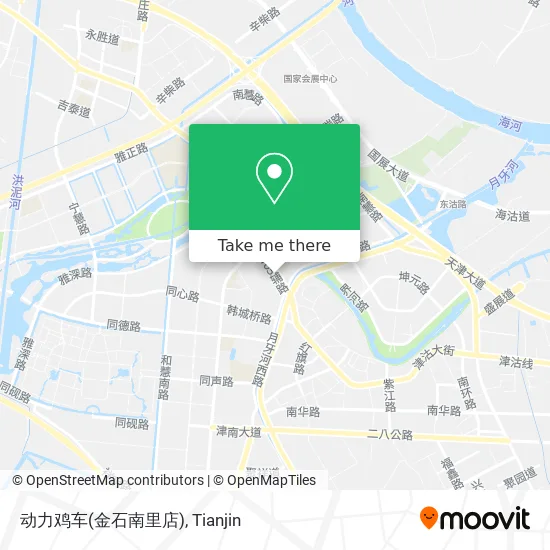 动力鸡车(金石南里店) map