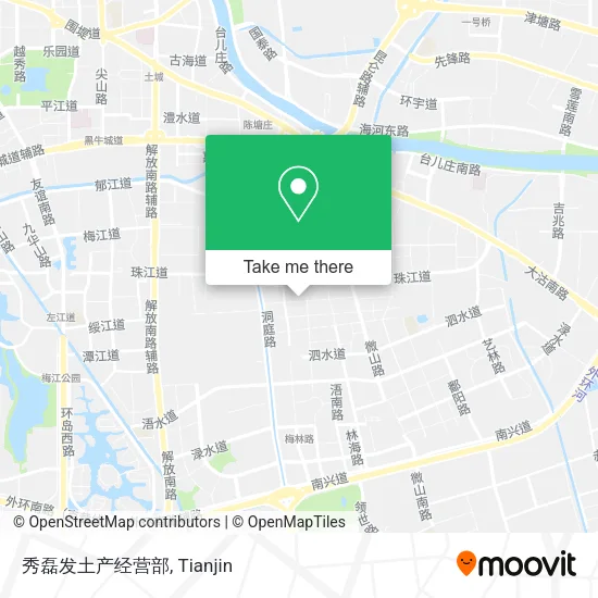 秀磊发土产经营部 map